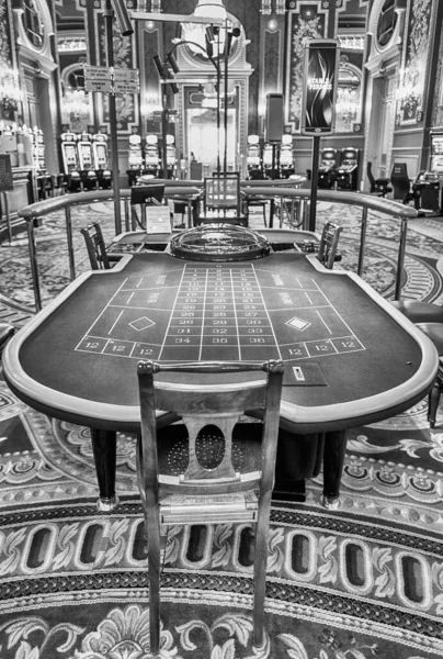 Monte Carlo Monaco August Interiors Monte Carlo Casino Famous Gambling — Stock Photo, Image