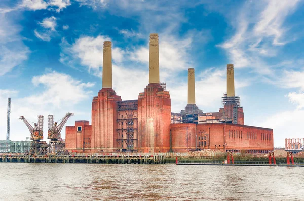 Battersea Power Station Marco Icônico Londres Reino Unido — Fotografia de Stock