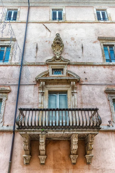 Historical Buildings Old City Center Assisi One Most Beautiful Medieval — Stock Photo, Image