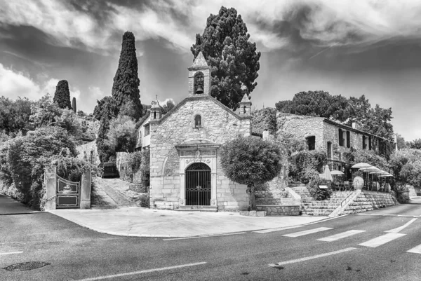 Malebný Kostel Saint Paul Vence Cote Azur Francie Jedno Nejstarších — Stock fotografie