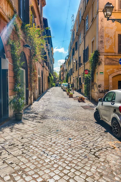 Rome April 2021 Walking Picturesque Margutta Heart Historic Centre Rome — Stock Photo, Image