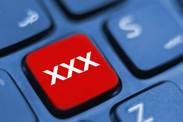 Teclas de teclado Xxx — Fotografia de Stock