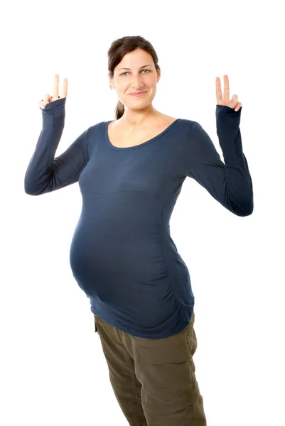 Pregnancy positive experience — Stock Photo, Image