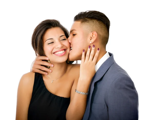 Lovely hispanic couple — Stock Photo, Image