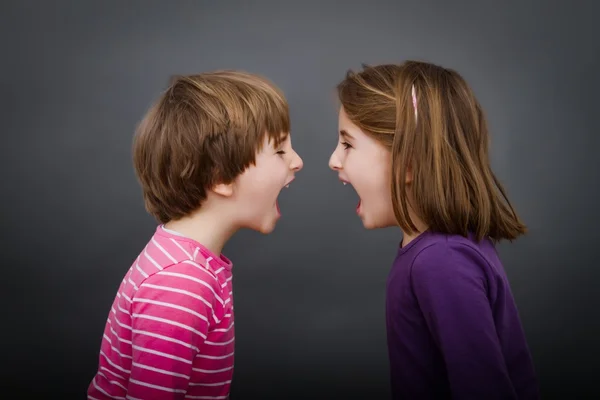 Angesicht zu Angesicht — Stockfoto