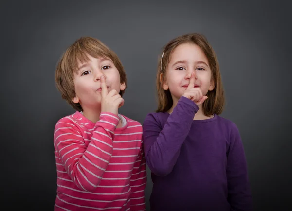 Silencio por favor — Foto de Stock