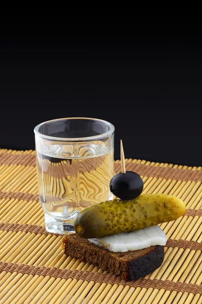 Snack and drink — Stock Photo, Image