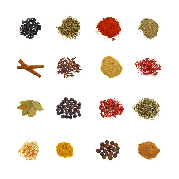 Set of spices — Stock Photo, Image