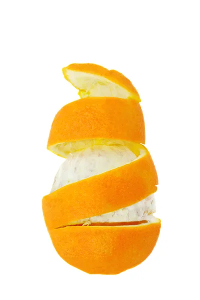 Orangefarbene Spirale — Stockfoto