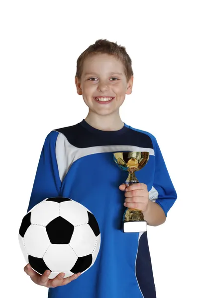 Football winner — Stock Photo, Image