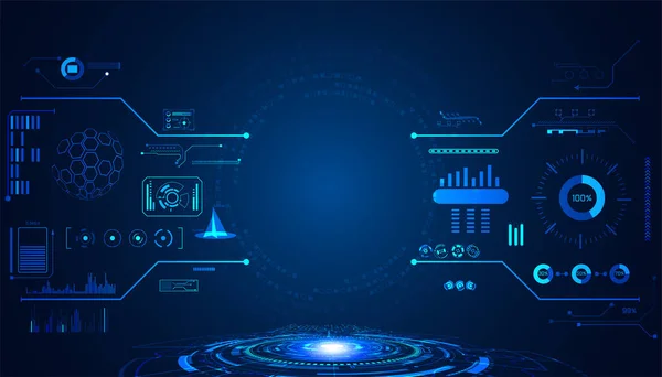 Teknologi Cloud Abstrak Dengan Data Besar Dan Konsep Smartphone Koneksi - Stok Vektor