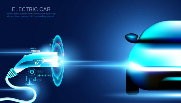 Абстэк, электромобили, ЭМ, чистая энергия, альтернативная энергия электрическое зарядное устройство с электромобилем