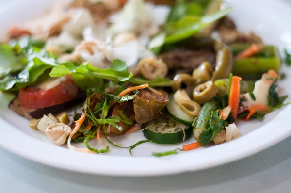 Zdravá čerstvá vegetariánské jídlo — Stock fotografie