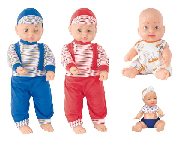 Dolls samling pojke — Stockfoto