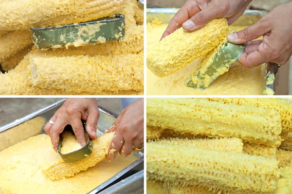 Recolección de maíz rallado —  Fotos de Stock