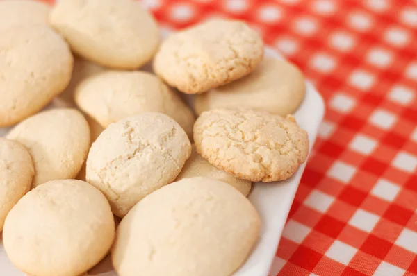 Cookies på tabell — Stockfoto