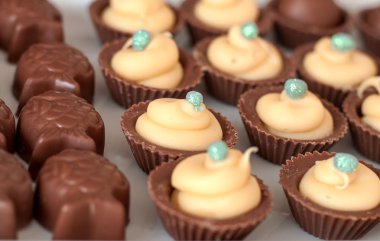 çikolatalar kapatmak