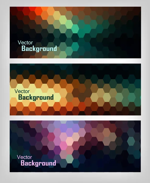 Colorful abstract geometric background — Stock Vector