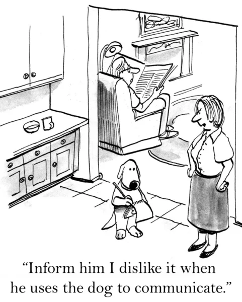 köpek kullandığında onu sevmemek.