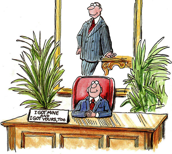 У меня свой и у меня свой.
