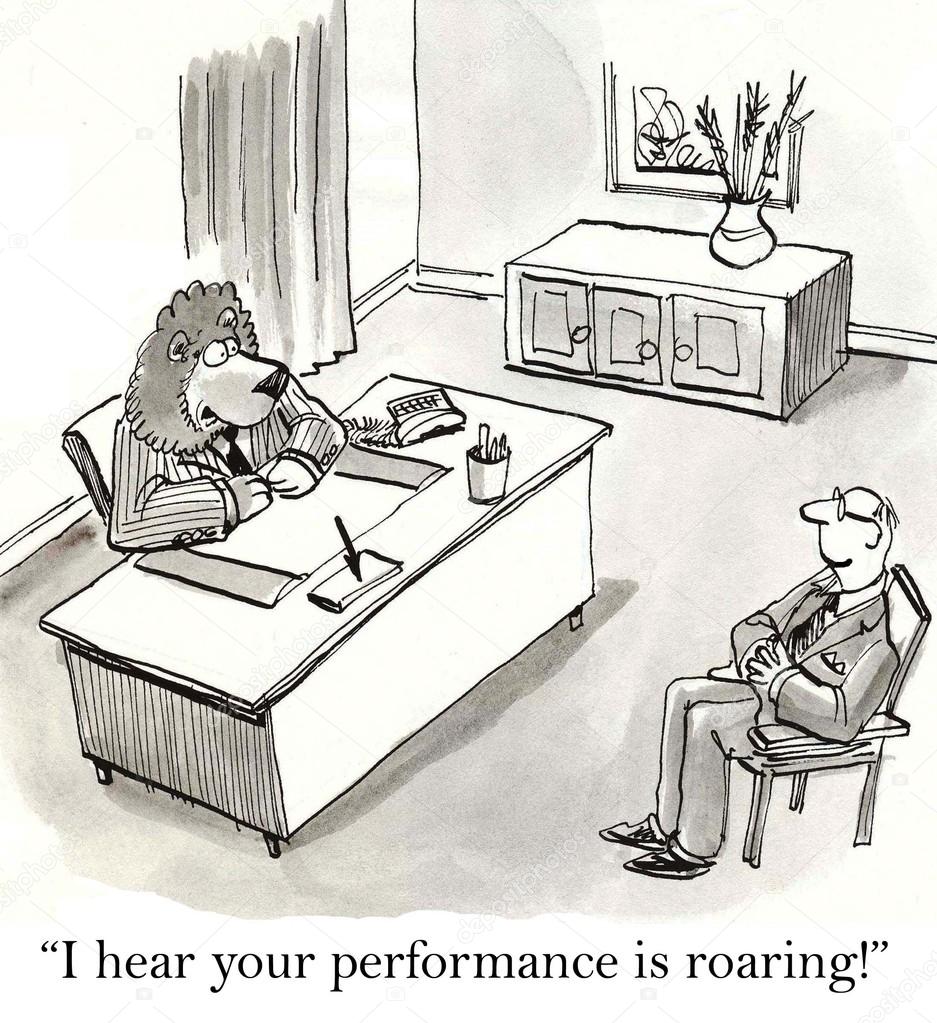 I hear your performance is roaring along