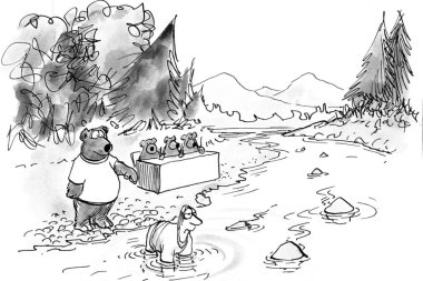 Koç ayı balık verir dersleri