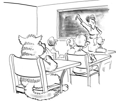 öğretmen sınıfta bir tüy yumağı kadar tutar.