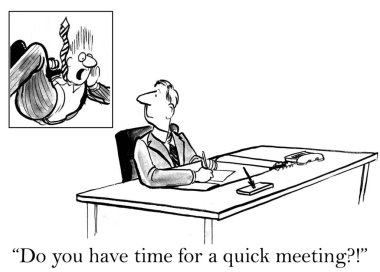 bir toplantı için zaman var mı