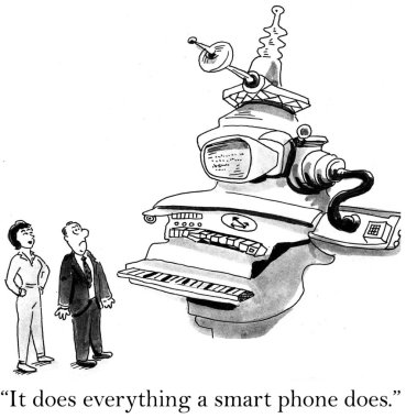 Ne bir akıllı telefon yok mu