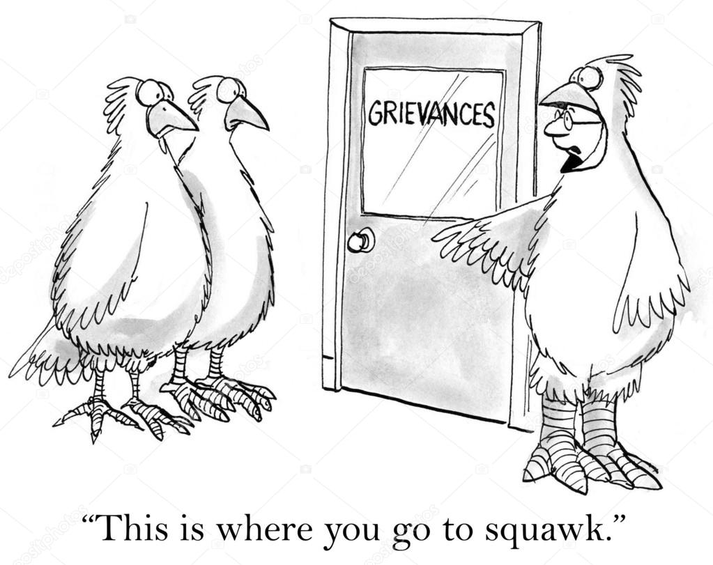 Here's where you go to squawk