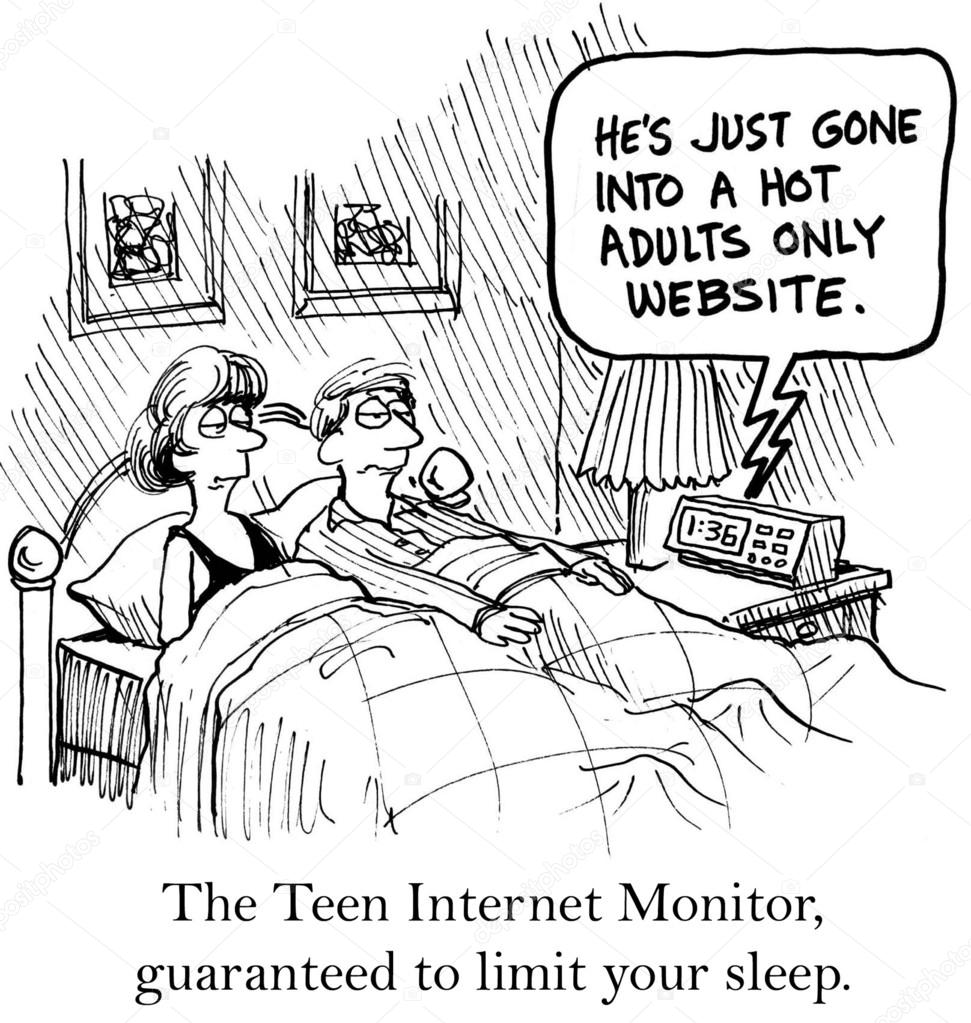 The teen internet monitor upsets parents