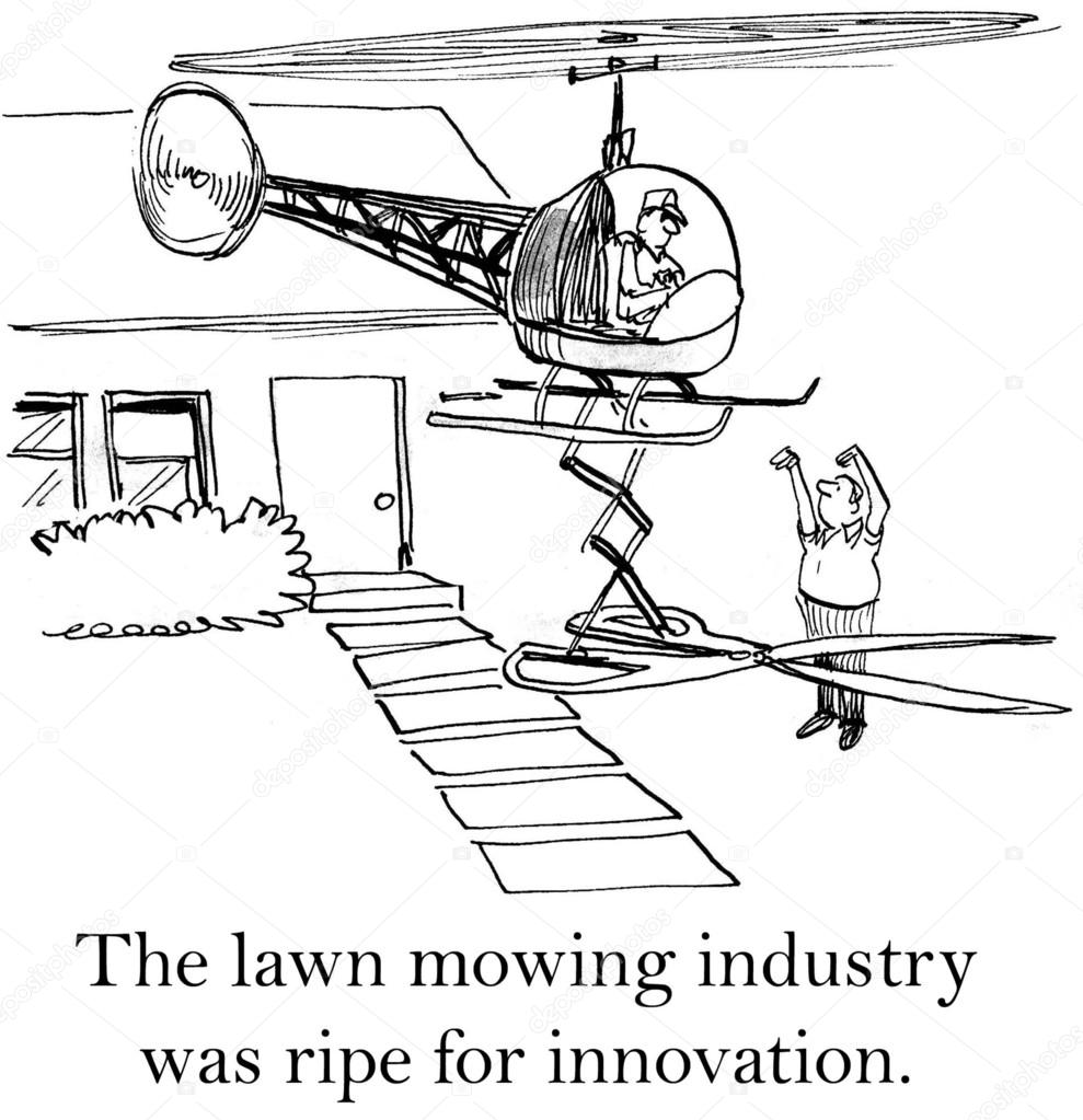 Entrepreneur has an idea for better mowing