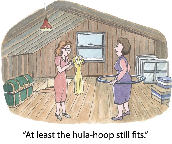 Hula hoop — Stok fotoğraf