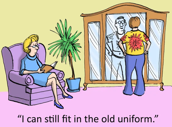 The old uniform — Stock Photo, Image