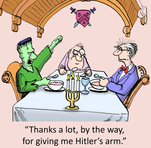 Рука Гитлера — стоковое фото