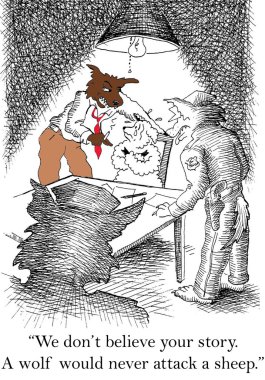 Kurt koyun asla zarar vermem