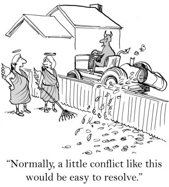 çatışma çözme ile başı derde girer