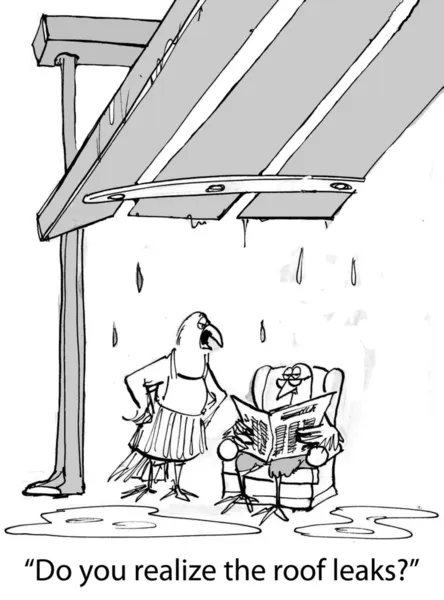 Cartoon illustration. Park bench — 스톡 사진