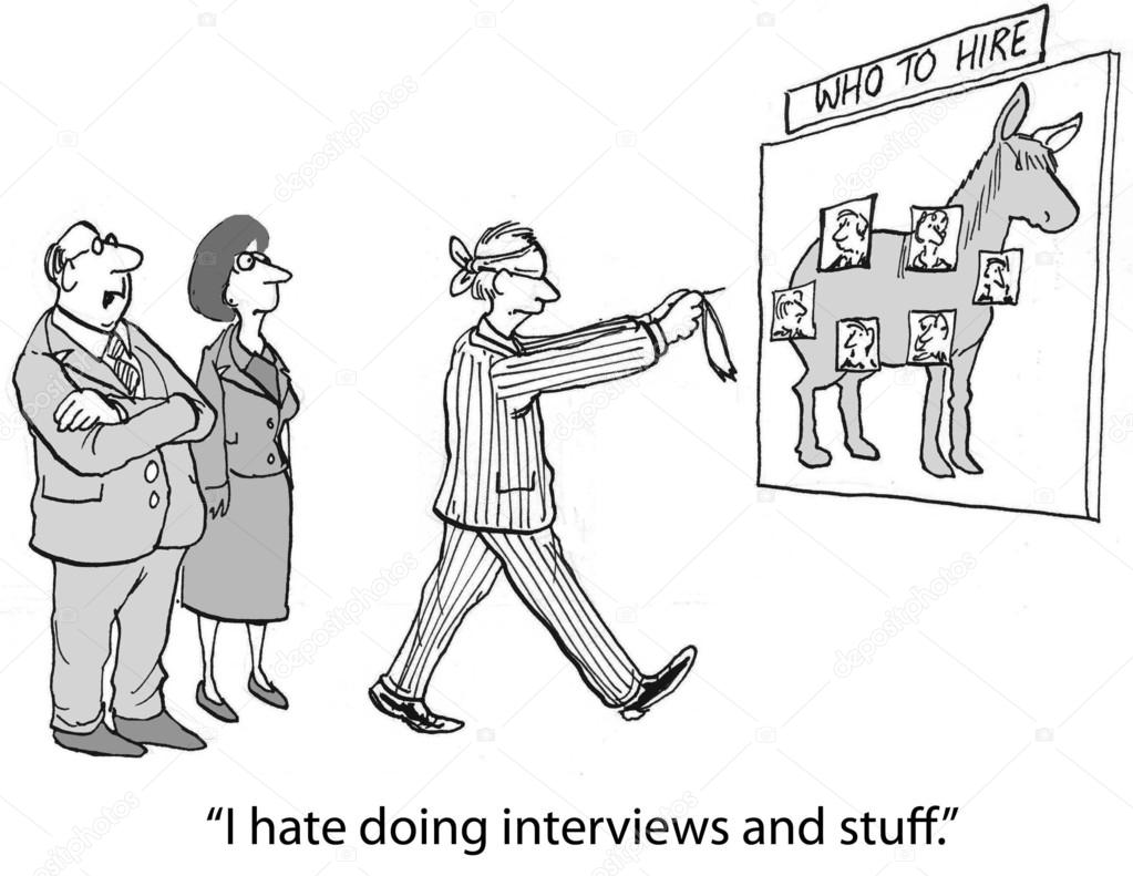 We used to review resumes but it was objective