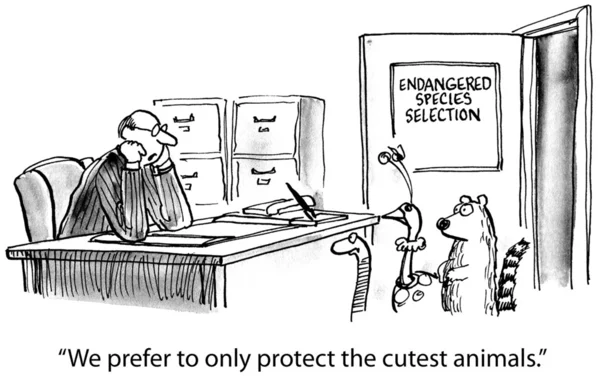 Djur behöver uppgiftsskyddsombudet — Stockfoto