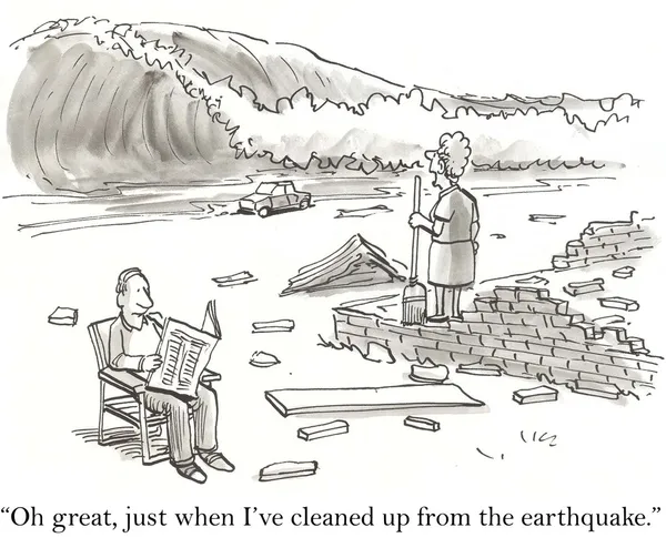 tsunami şehre yaklaşıyor