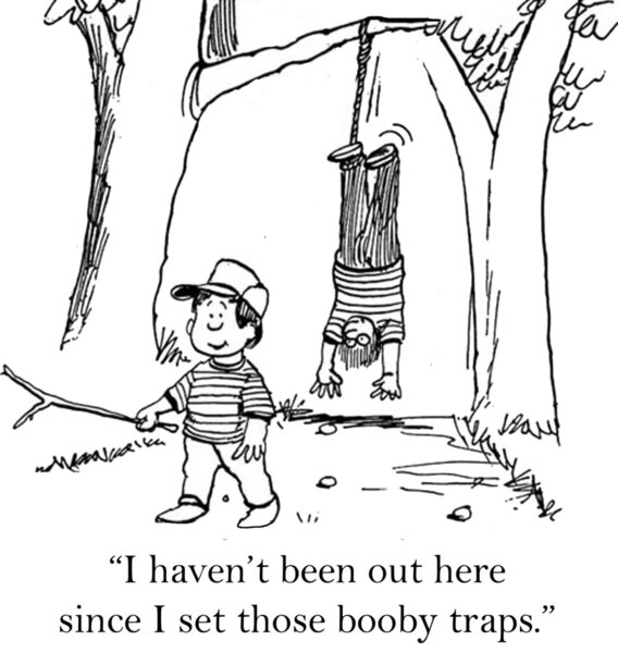 Ловушки в лесу
