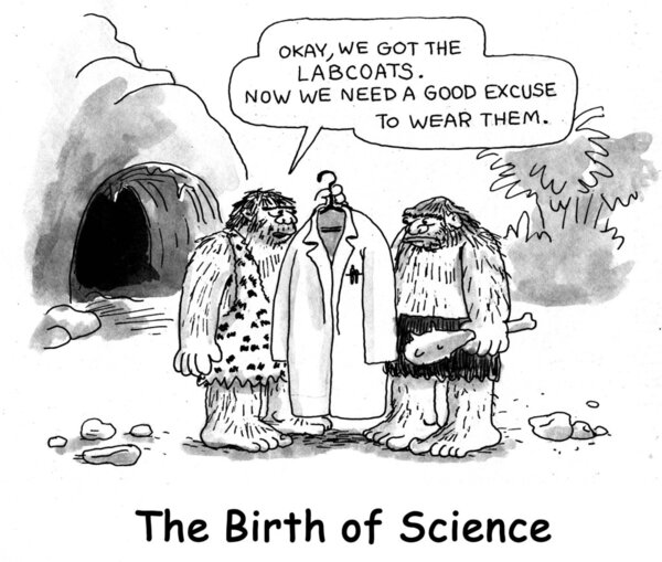 Science cartoon