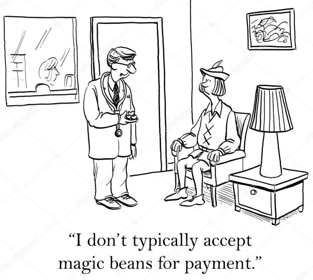 Patient beans paid for doctor's appointments