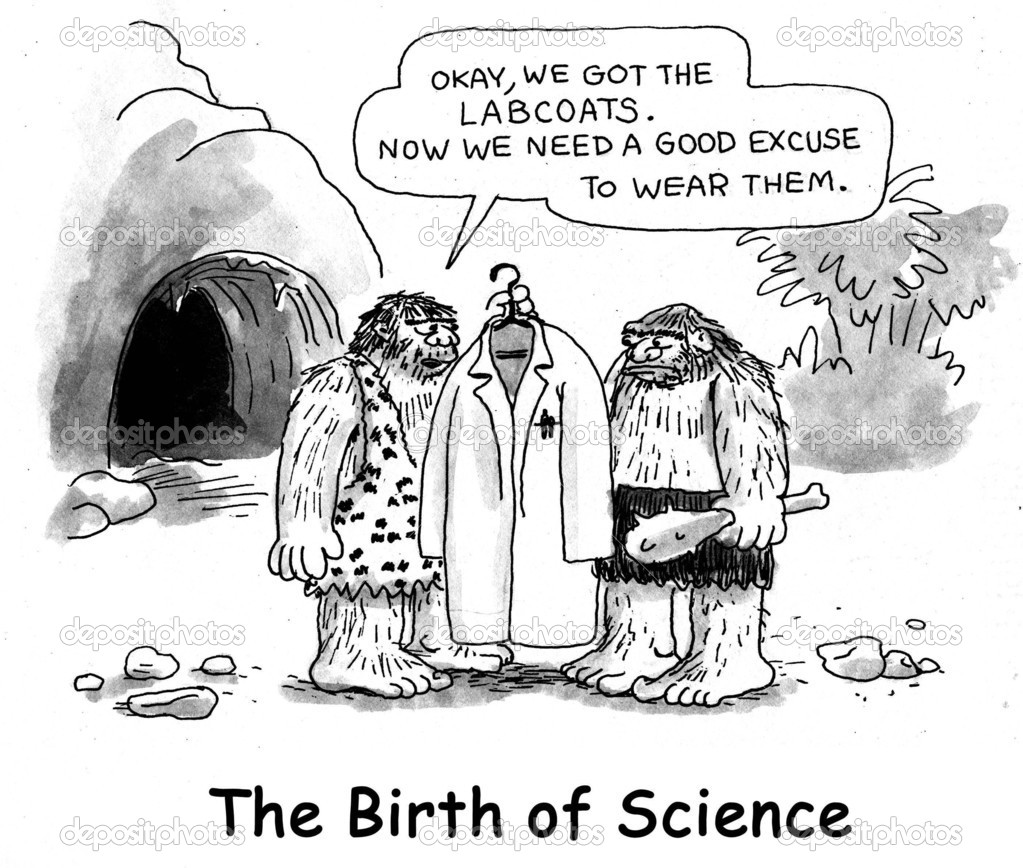 Science cartoon