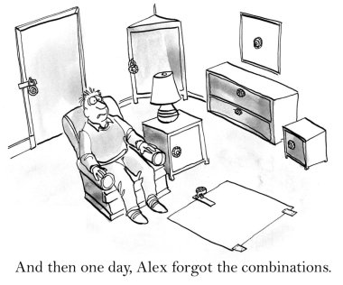 Ekonomi, siyasi ve yaşam tarzı çizgi film