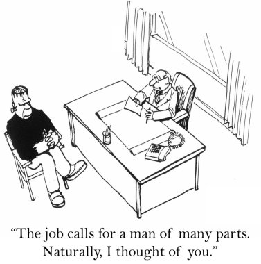 iş için çok yönlü bir adam çağırır.