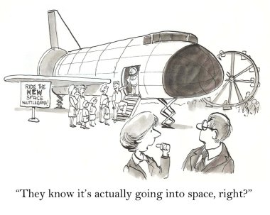 insanlar bir tekne turuna uzaya uçacak