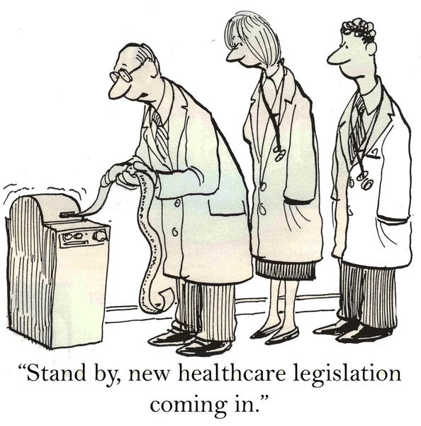 New healthcare legislation — Stock Photo, Image