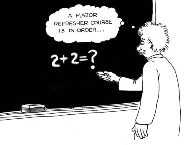 Masalah Matematika — Stok Foto